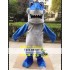 Blue Shark Mascot Costume Blue Fish