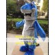 Blue Shark Mascot Costume Blue Fish