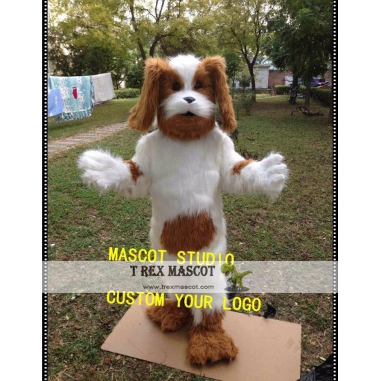 Plush Dog Mascot Costume