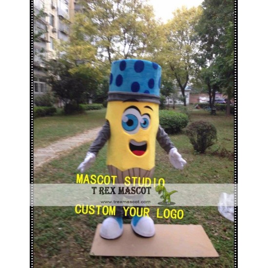 Pencil Mascot Costume