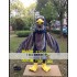 Grey Falcon Mascot Costume Hawk Eagle Mascot