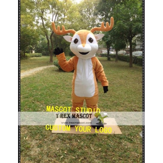 Deer Mascot Costume Reindeer Moose Costume