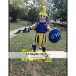 Knight Mascot Costume Spartan Trojan Costume