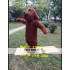 Brown Plush Dog Mascot Costume