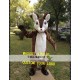 Deer Mascot Costume Red Nose