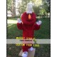 Red Monster Mascot Costume