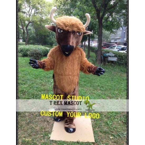 Bull Mascot Cattle Cow Costume