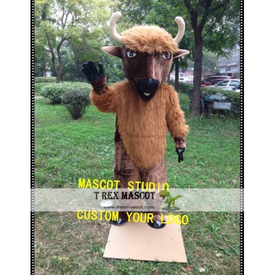 Bull Mascot Cattle Cow Costume