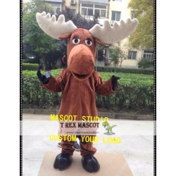 Moose Mascot Costume Christmas Deer