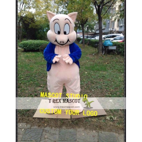 Pig Mascot Costume