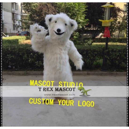 Polar Bear Mascot Costume