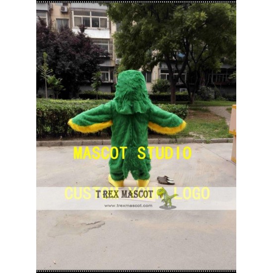 Green Plush Parrot Mascot Costume Bird Costume