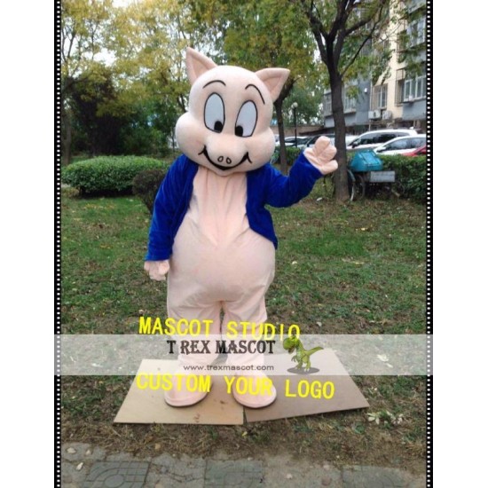 Pig Mascot Costume