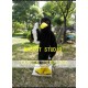 Black Raven Mascot Costume