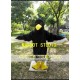 Black Raven Mascot Costume