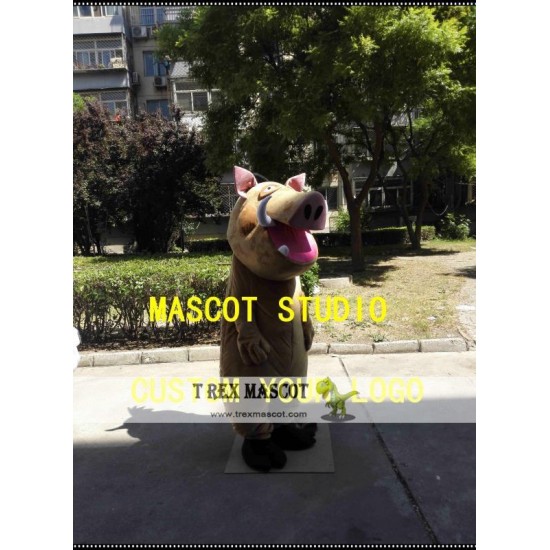 Pumbaa Mascot Costume Cartoon Character