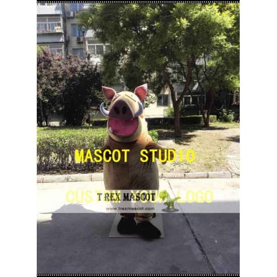 Pumbaa Mascot Costume Cartoon Character