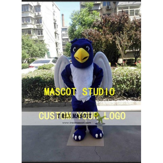 Blue Griffin Mascot Gryphon Mascot Costume