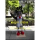 Reindeer Deer Mascot Costume Red Nose Deer