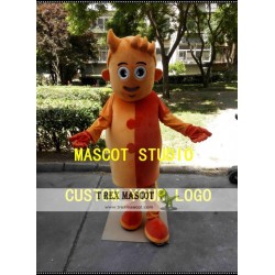 Orange Boy Monster Mascot Costume