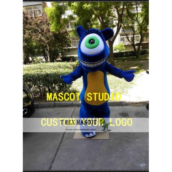 One Eye Monster Mascot Costume Alien