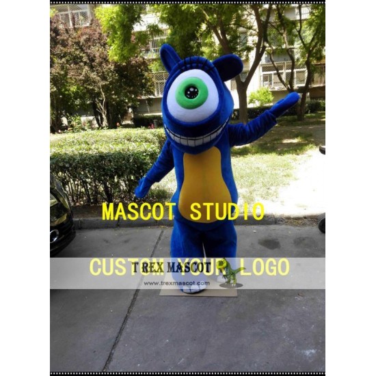 One Eye Monster Mascot Costume Alien