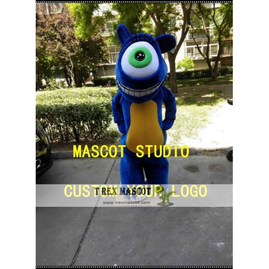 One Eye Monster Mascot Costume Alien