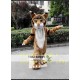 Brown Wildcat Mascot Costume Courgar Mascot