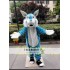 Blue Wolf Mascot Costume