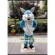 Blue Wolf Mascot Costume