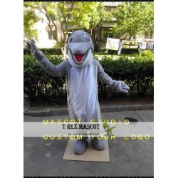 Dolphin Mascot Costume Cartoon Character