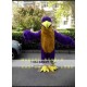 Purple Eagle Mascot Costume Hawk Falcon