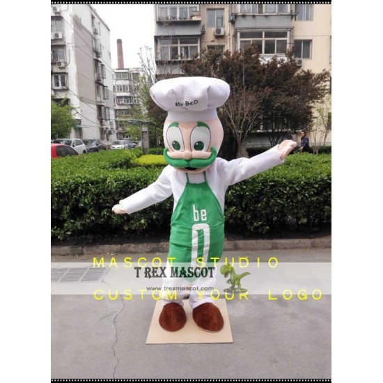 Cooker Mascot Costume Chef