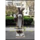 Brown Rabbit Bunny Mascot Costume