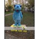 Blue Dog Mascot Costume