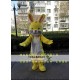 Yellow Rabbit Mascot Costume