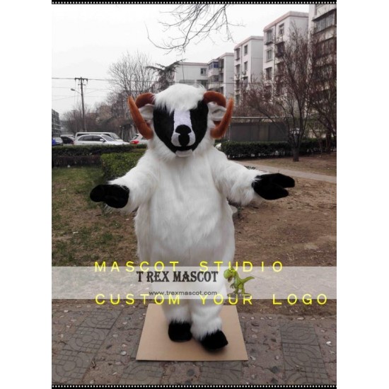 Plush Sheep Mascot Costume Goat