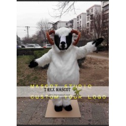 Plush Sheep Mascot Costume Goat