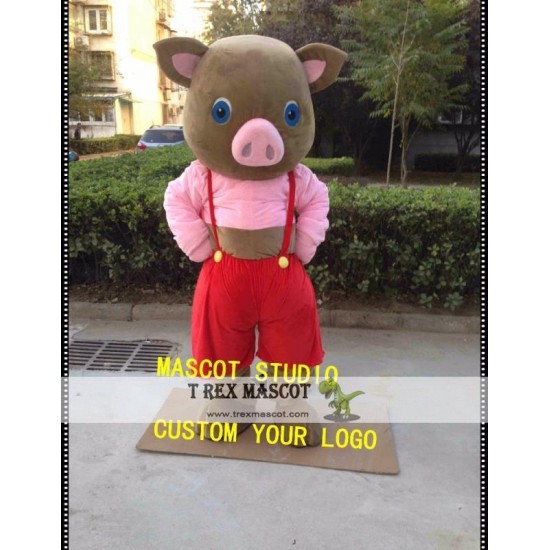 Pig Mascot Costume