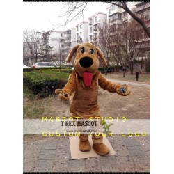 Brown Dog Mascot Costume