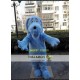 Blue Plush Dog Mascot Costume