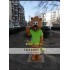 Beaver Mascot Costume Caster Fiber