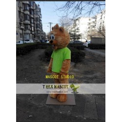 Beaver Mascot Costume Caster Fiber