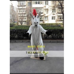 White Unicon Mascot Costume