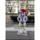 White Snowman Mascot Costume