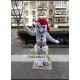 White Snowman Mascot Costume