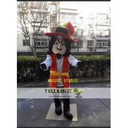 Captain Hook Pirate Mascot Costume