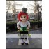 Red Hair Elf Mascot Costume Leprechaun