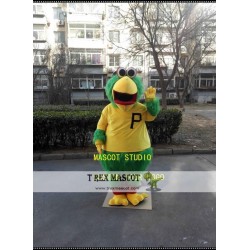 Green Parrot Mascot Costume