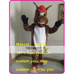 Brown Horse Mascot Costume